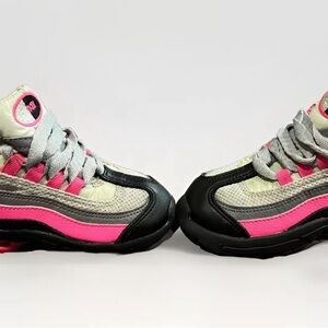 Nike Air Max 95 GS Black Pink Blast 8C